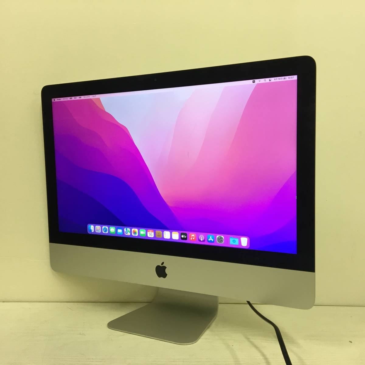 パソコン Apple iMac 2017 A1418 macOS Core i5 3.00GHz 8GB 1TB□一部保証