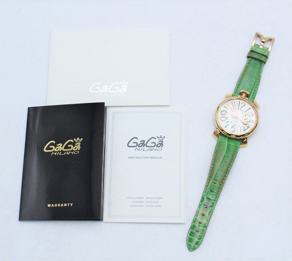 行董】◇稼働◇ GaGa MILANO ガガミラノ MANUALE マヌアーレ 40 