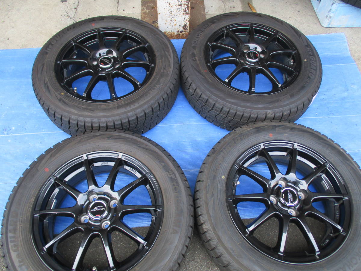 全国送料込み☆バリ山　175/65R15　４本セット TA197 【バリ山】 175/65R15 IG70 アルミホイール付 4枚セット アクア