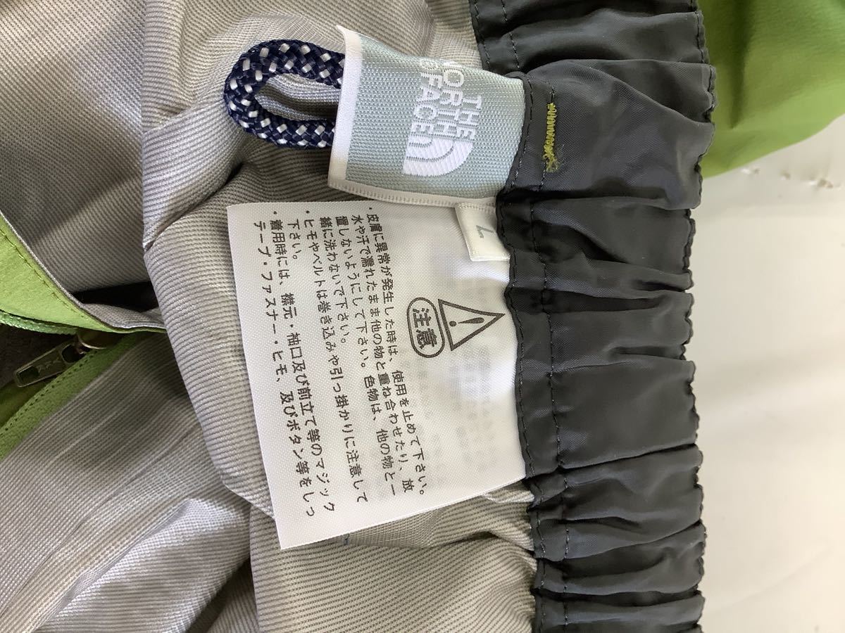 TU071-A12m60 未使用 THE NORTH FACE GORE-TEX レインウェア 上下 
