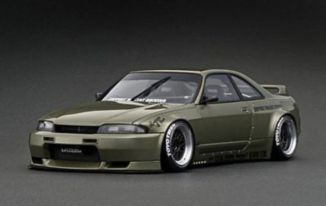ignitionmodel ig3035 R33 パンデム GT-R PANDEM 1⁄18 IG3027 Blue Resin