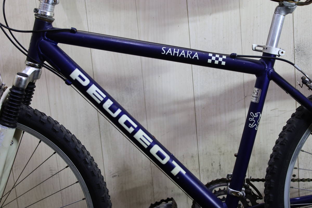 人気良品！PEUGEOTプジョー SAHARA 26型 アルミ 21速 430mm MTB(M 