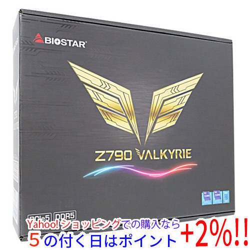 ☆【中古】BIOSTAR製 ATXマザーボード Z790 VALKYRIE LGA1700 元箱あり 