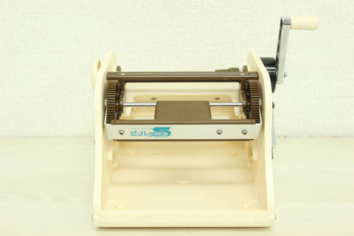 CHIBA 千葉工業所 ピールスライサーS かつらむき器 つま 大根 手動式