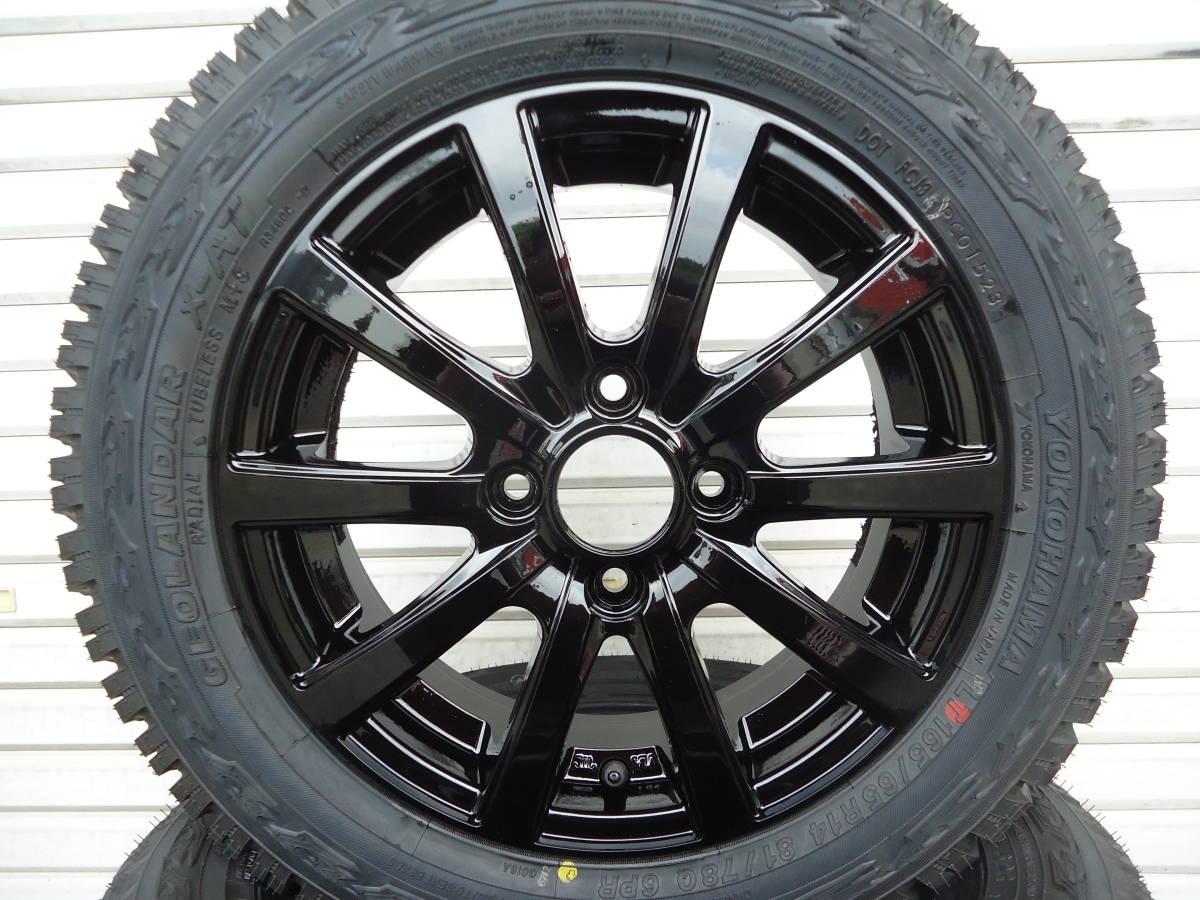 ヨコハマジオランダーX-AT☆165/65R14☆アゲバンアゲトラ軽バン軽トラ 