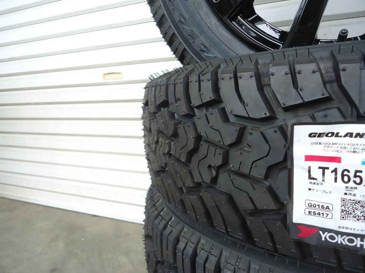ヨコハマジオランダーX-AT☆165/65R14☆アゲバンアゲトラ軽バン軽トラ 
