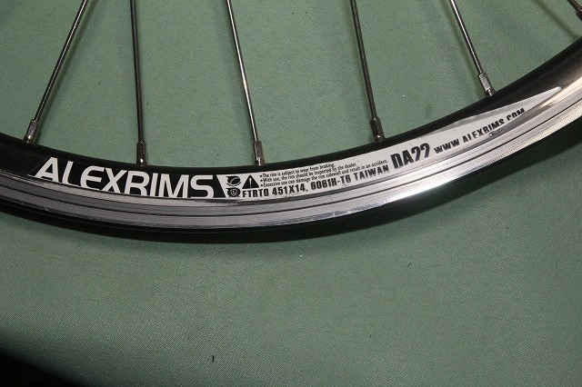ALEXRIMS ETRTO 45114 6061H-T6 TAIWAN DA22