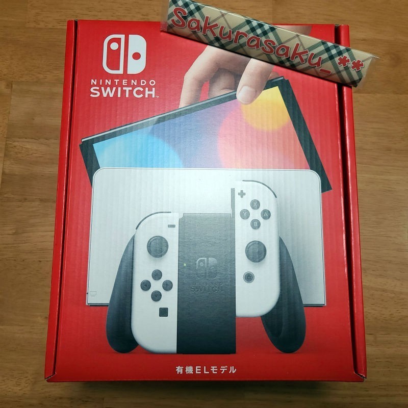 [3000円引可・印無・送料無料] Nintendo Switch 有機ELモデル Joy-Con(L)(R) ホワイト