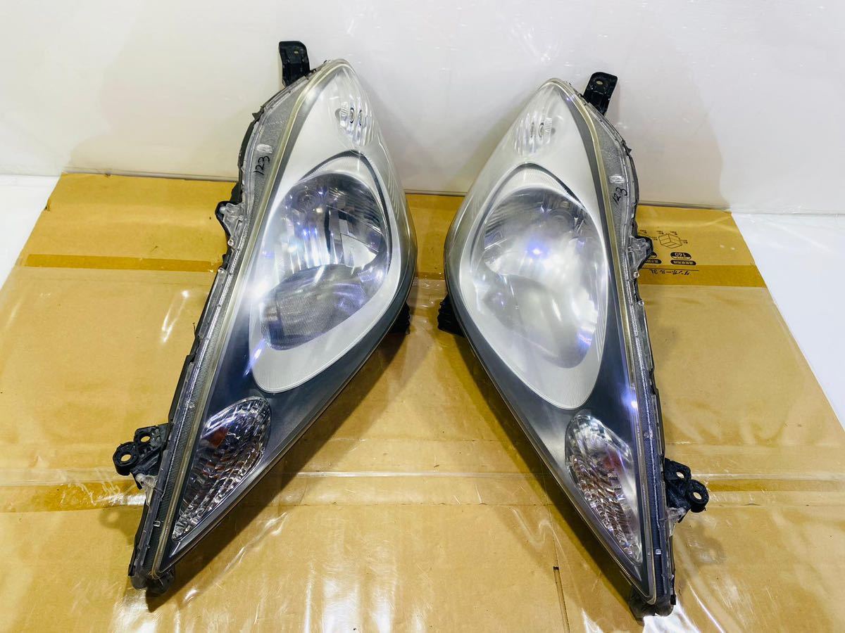 ホンダGE6 GE7 フィット ヘッドライト 左右セット ハロゲン レンズ