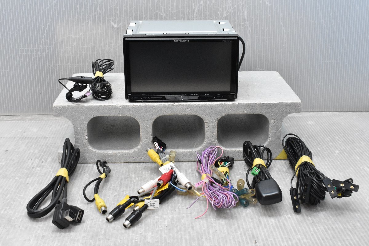 カロッツェリア 地デジ HDD ナビ AVIC-ZH0009 地図データ 2015年 Bluetooth対応　*12