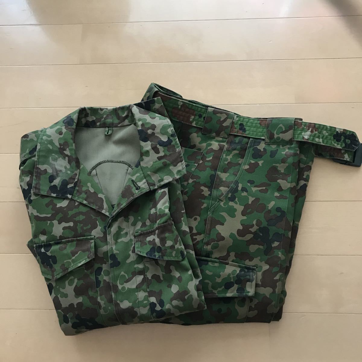 陸上 自衛隊 作業 服 陸上自衛隊 3A 陸自 自衛隊 戦闘服 迷彩 迷彩服