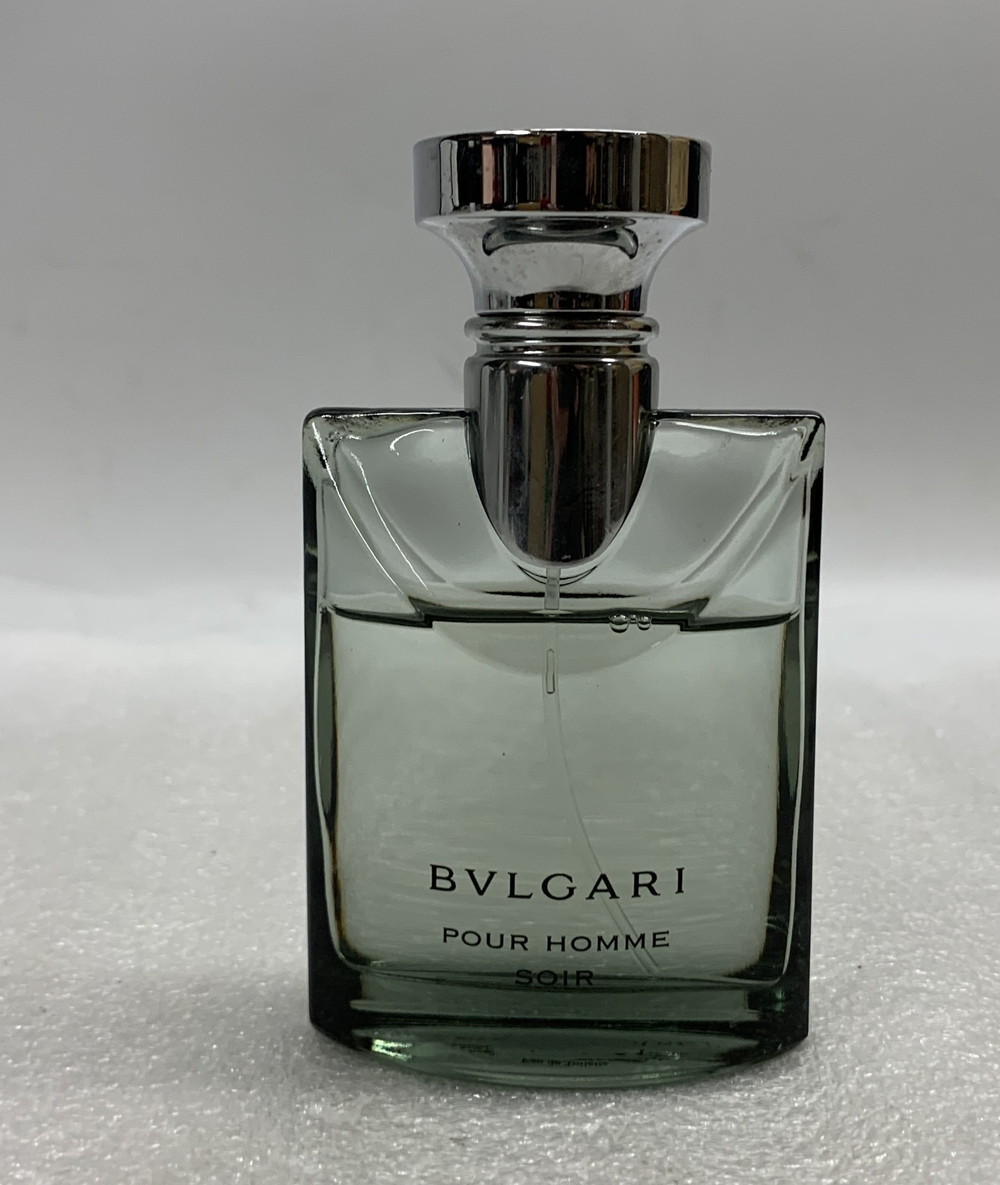 ◇ BVLGARI POUR HOMME SOIR 50ml 【約7割残】 【使用感/キズ汚れあり