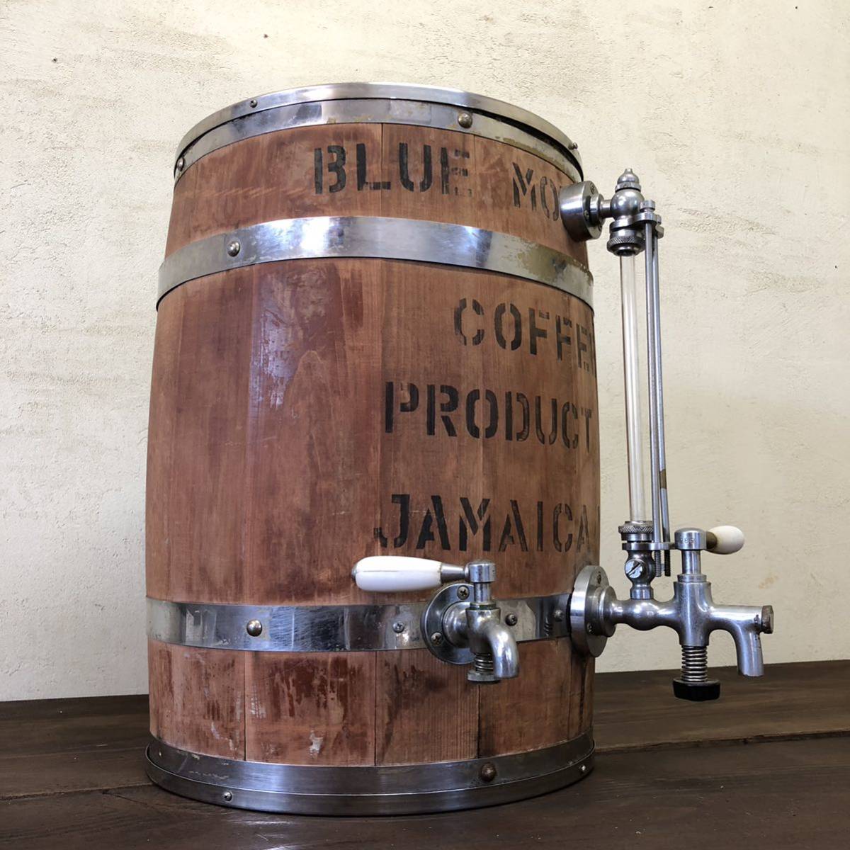 V005○W34×H43 アンティーク アイスコーヒーサーバー 氷冷式  