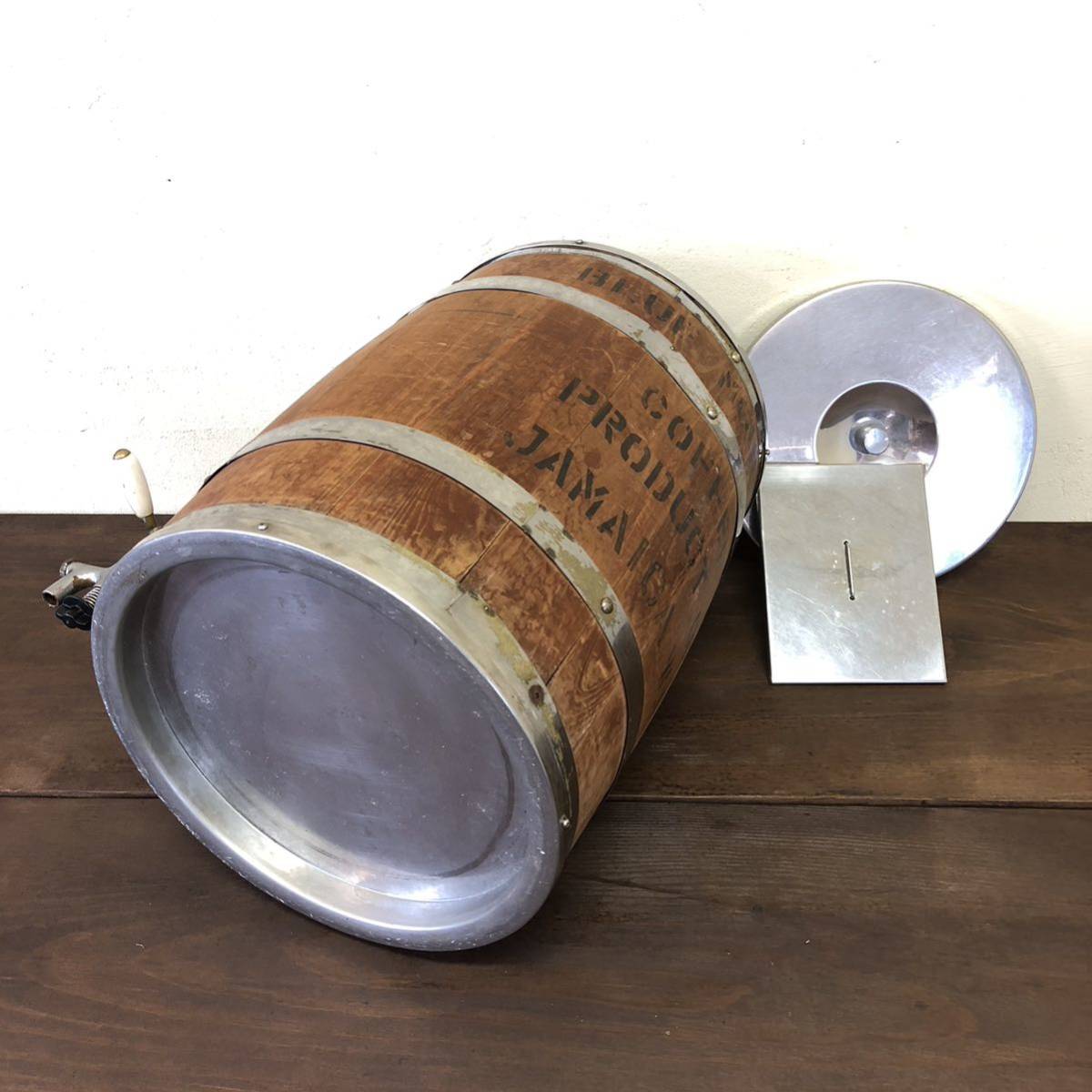 V005○W34×H43 アンティーク アイスコーヒーサーバー 氷冷式  