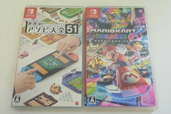 V021-S28-1777 NINTENDO 任天堂 SWITCH スイッチ ゲームソフト 2点 セット 現状品⑧