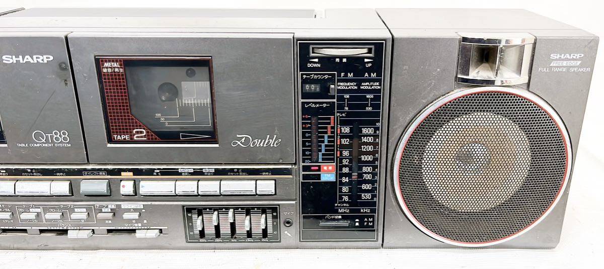 SHARP ラジカセ コンポ QT-88R ジャンク 【公式通販】
