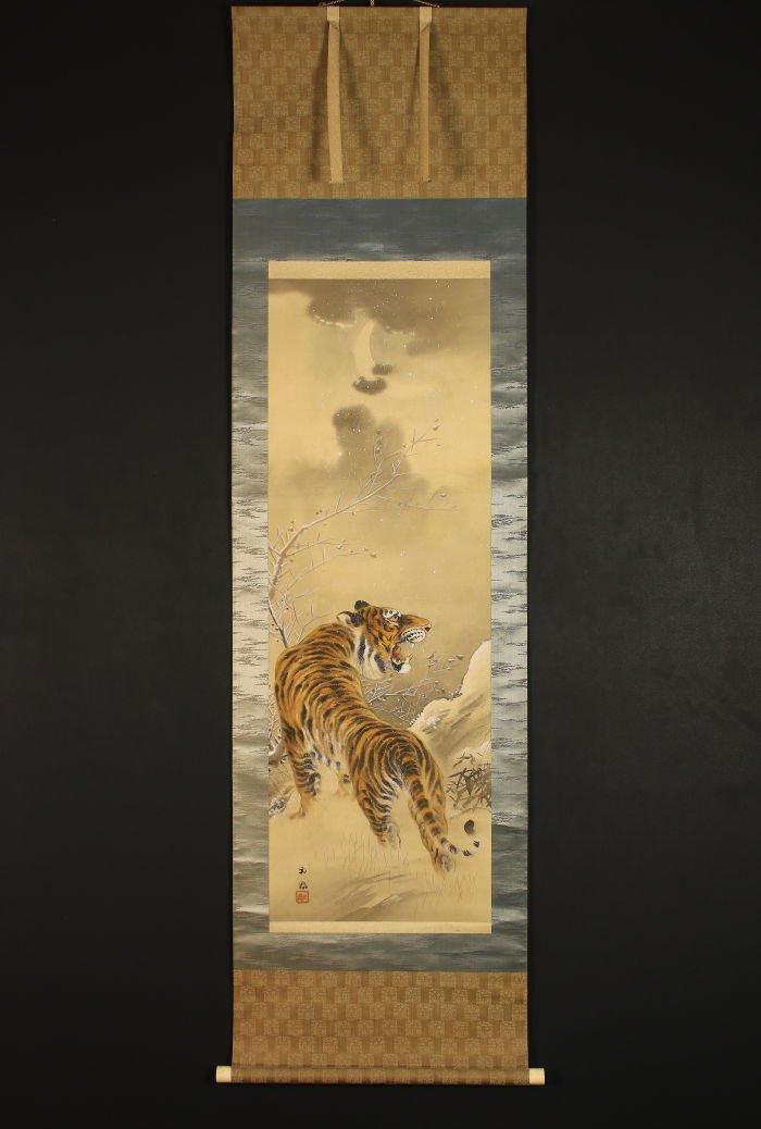 真作 高橋克明 「花」⁄肉筆・日本画⁄額入り10号 メルカリ ステージ