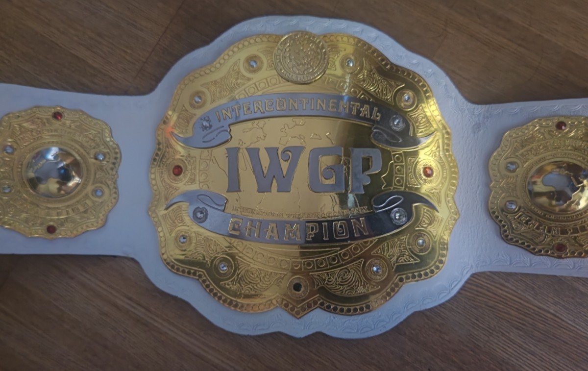 IWGPインターコンチネンタルヘビー級チャンピオンベルト新日本プロレス