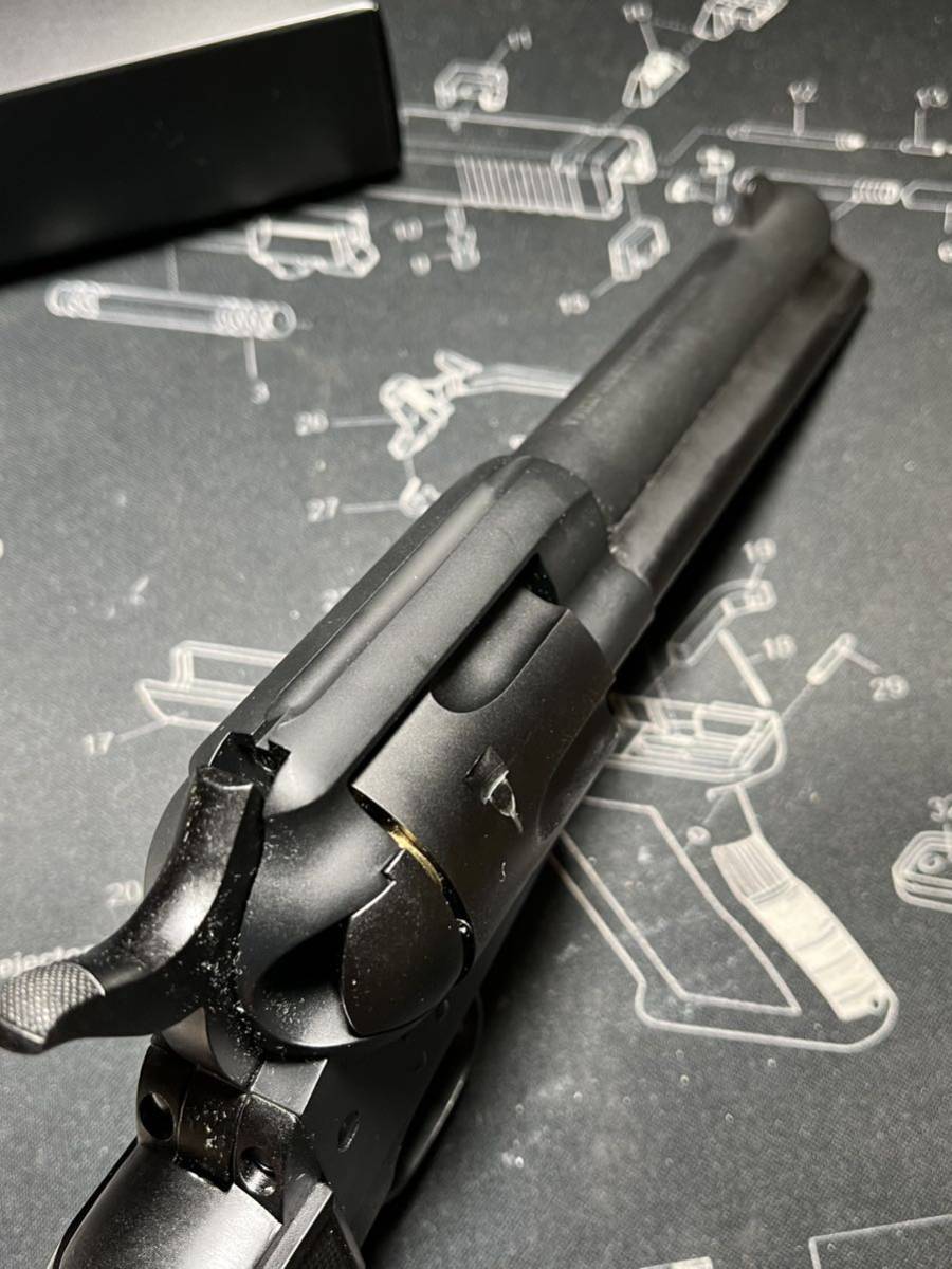 貴重！タナカワークス Single Action Army 45 ニッケル仕上げ