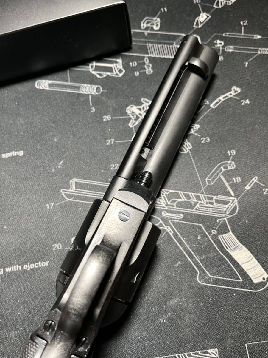 貴重！タナカワークス Single Action Army 45 ニッケル仕上げ