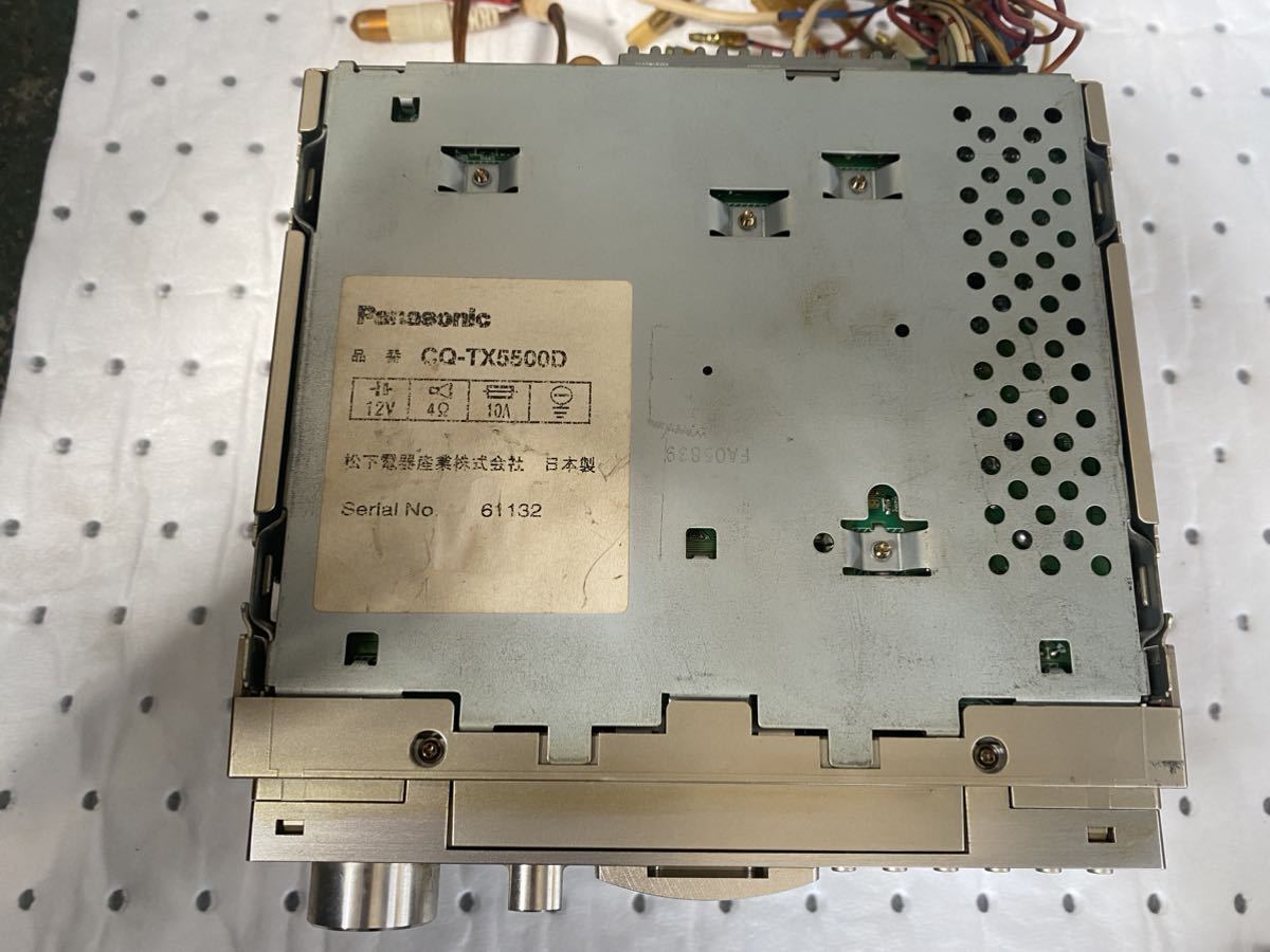CQ-TX5500Panasonic 真空管 2DIN CDプレーヤー