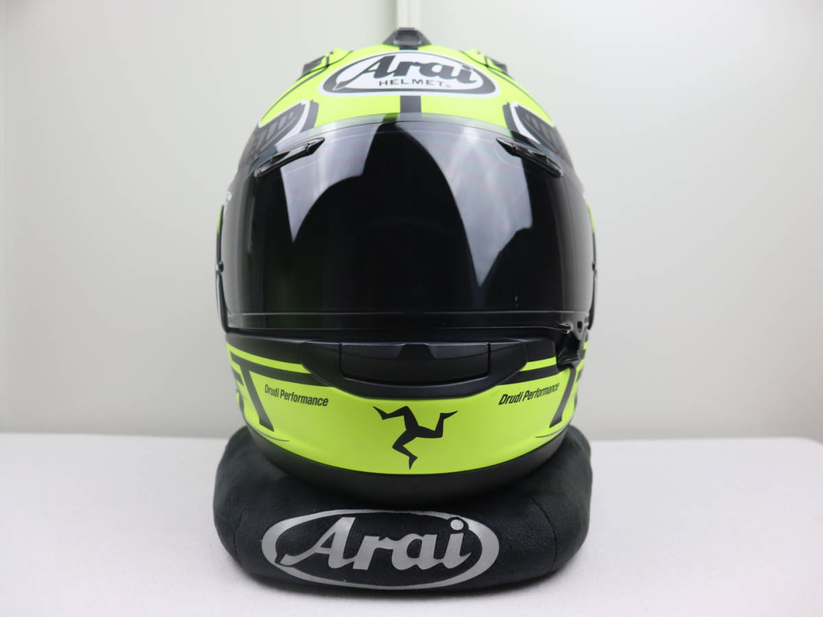美品】ARAI アライ RX-7X IOM-TT限定カラー RX7X マン島TT2019 Mサイズ
