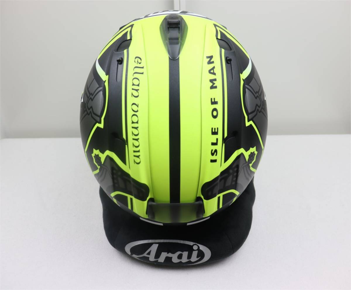 美品】ARAI アライ RX-7X IOM-TT限定カラー RX7X マン島TT2019 Mサイズ