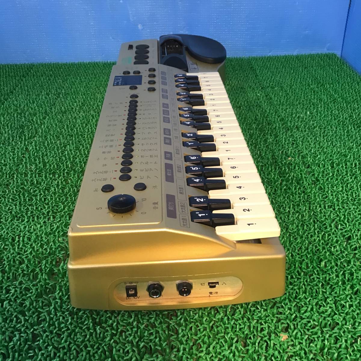 597 ○ SUZUKI TES-371G 電子大正琴 SUZUKI 大正琴 あゆ TES-151 電源