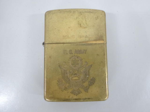 着火確認済み ZIPPO ジッポ 1932 1988 ダブルイヤー SOLID BRASS 