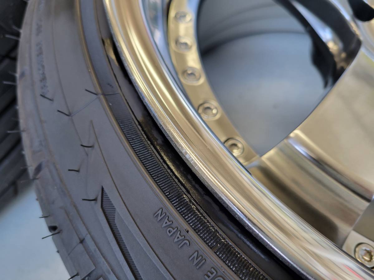 ○○タナベ SSR プロフェッサー SP4 18インチ 9.5j+30 4本通し チタン 