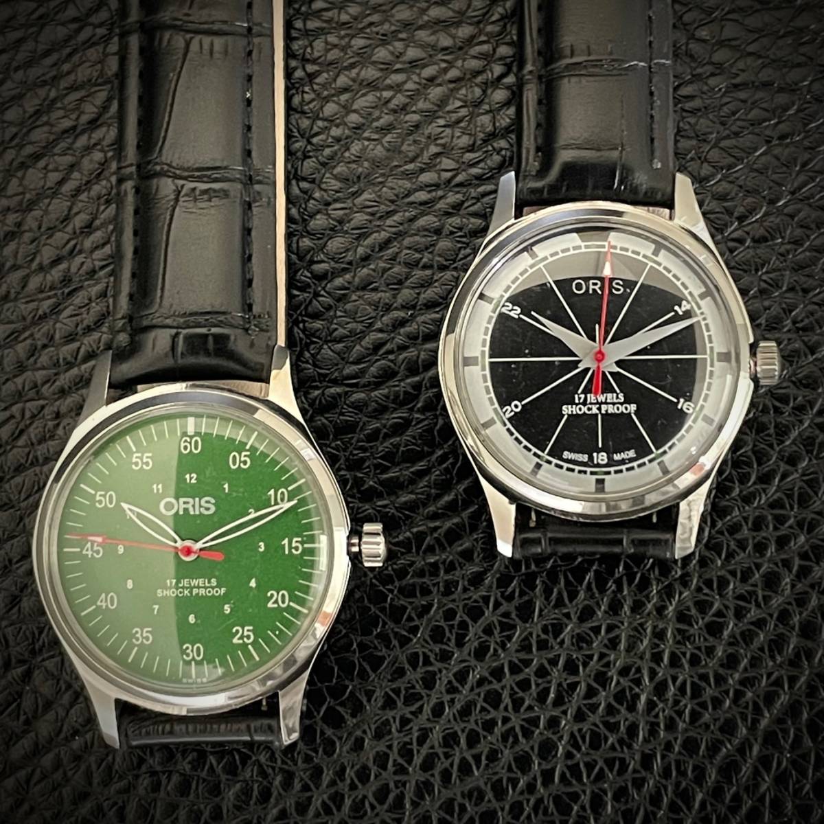 稼働ジャンク】ORIS ダイバー 自動巻 裏蓋スケルトン