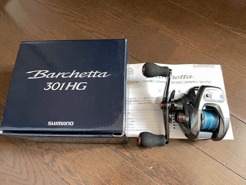 シマノ 17 バルケッタ 301HG USED 301HG 17バルケッタ 美品 中古