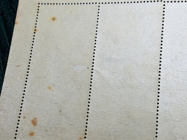 0702Y54 日本切手 郵便週間記念 月に雁 シート 1点 ※写真、下に