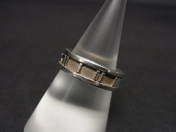 1円 TIFFANY＆Co ティファニー アトラス SV925 リング 指輪 アクセサリー 約15号 メンズ シルバー系 AL8980