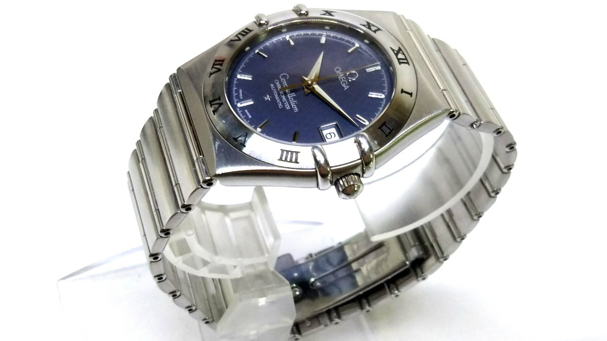 P※ OMEGA オメガ CONSTLATION Chrono Meter クオーツ 自動巻き腕時計
