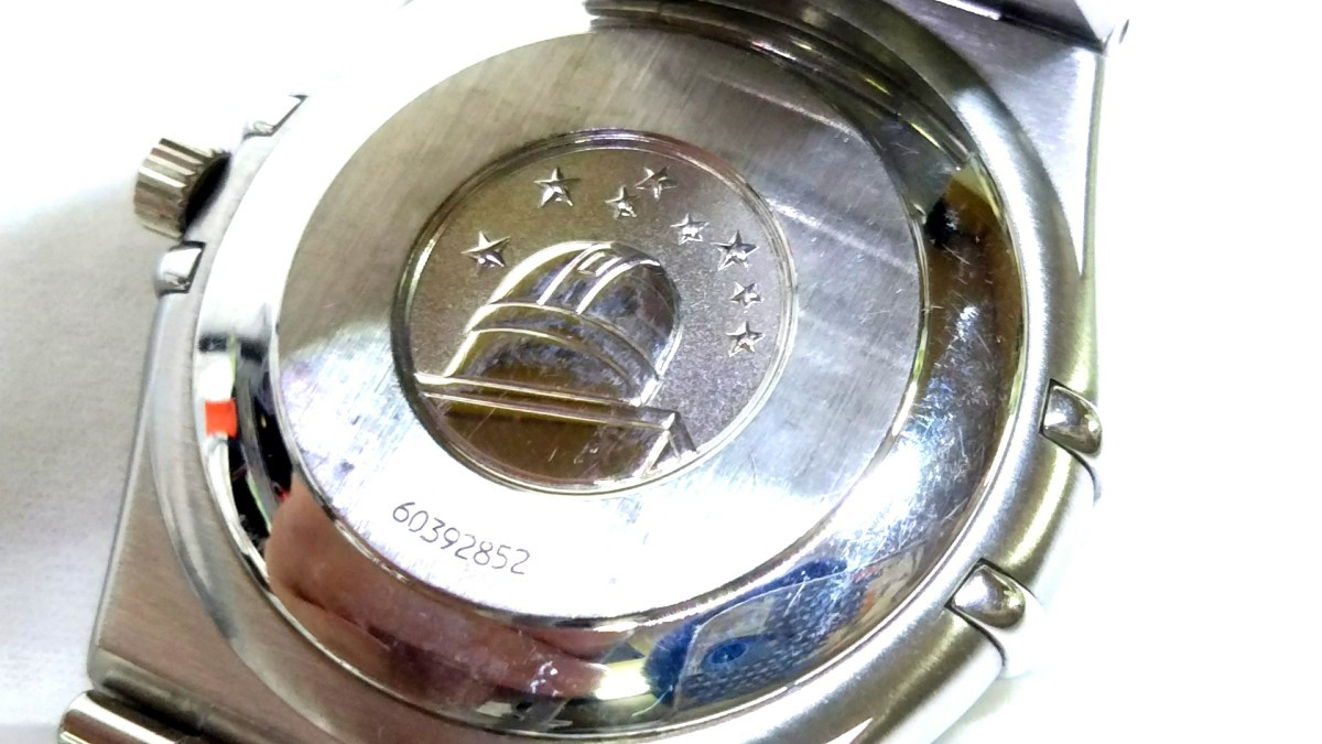 P※ OMEGA オメガ CONSTLATION Chrono Meter クオーツ 自動巻き腕時計