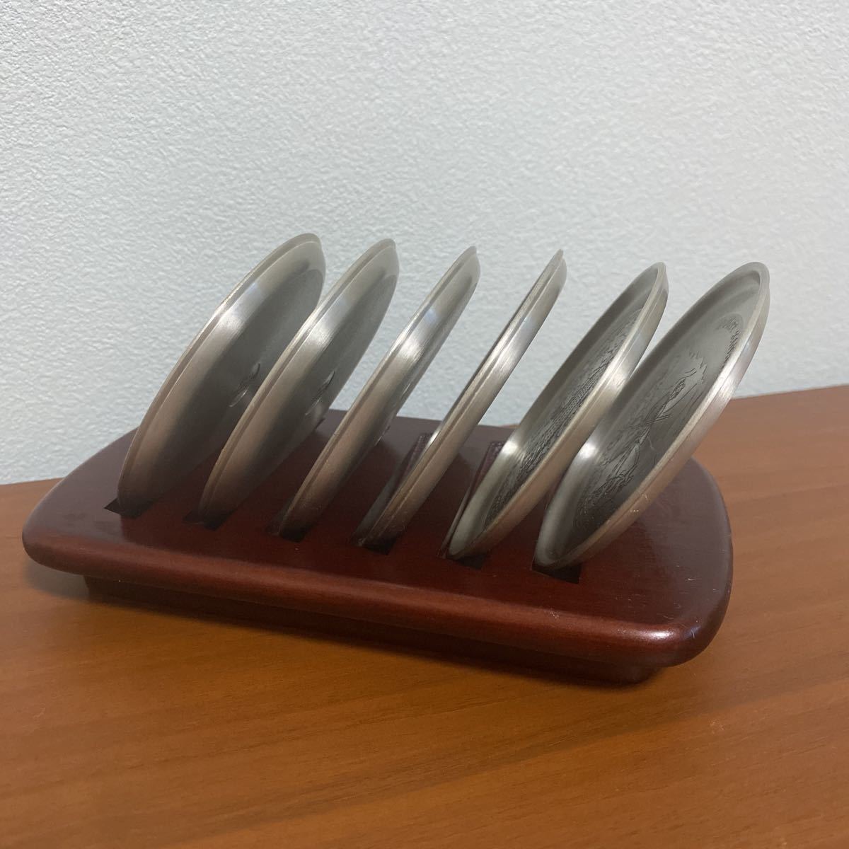 ロイヤル セランゴール コースターセット ROYAL SELANGOR PEWTER コースター6枚セット ロイヤルセランゴール