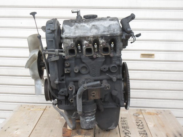 SZ68○JA11Vジムニー5型○F6Aエンジン本体 ジャンク○個人宅配送不可