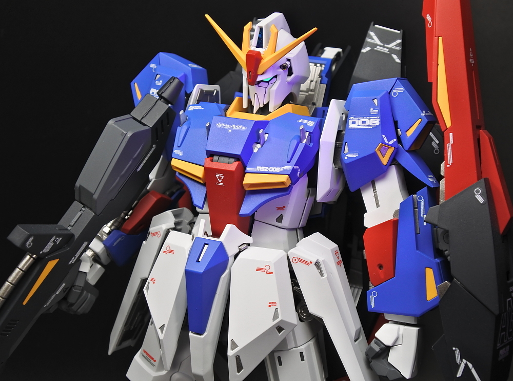 MG MSZ-06ZETA GUNDAM 改修塗装済完成品 ゼータガンダム ◎MG 1/100 MSZ-006 ゼータガンダム Ver.ka 塗装済改修完成品 Z
