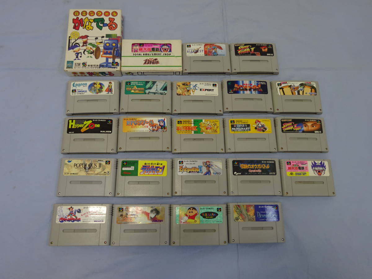  ち-R-99 ニンテンドー スーパーファミコン ソフト まとめて23本 動作確認未確認 Nintendo SUPER FAMICOM(その他)｜売買されたオークション情報、yahooの商品情報をアーカイブ公開 - オークファン タイトル