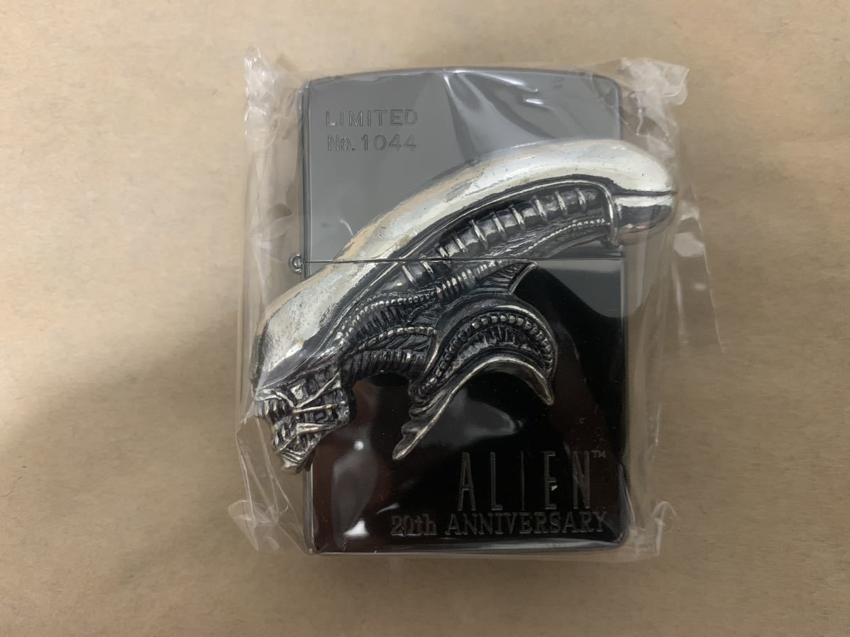 未使用　エイリアン　ZIPPO ALIEN　20th ANNIVERSARY ヘッド　限定品 ジッポ 20th Zippo Alien