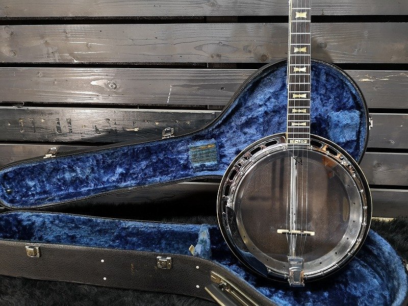 Morris モーリス バンジョー fifth string V 0 banjo Vintage 1970's