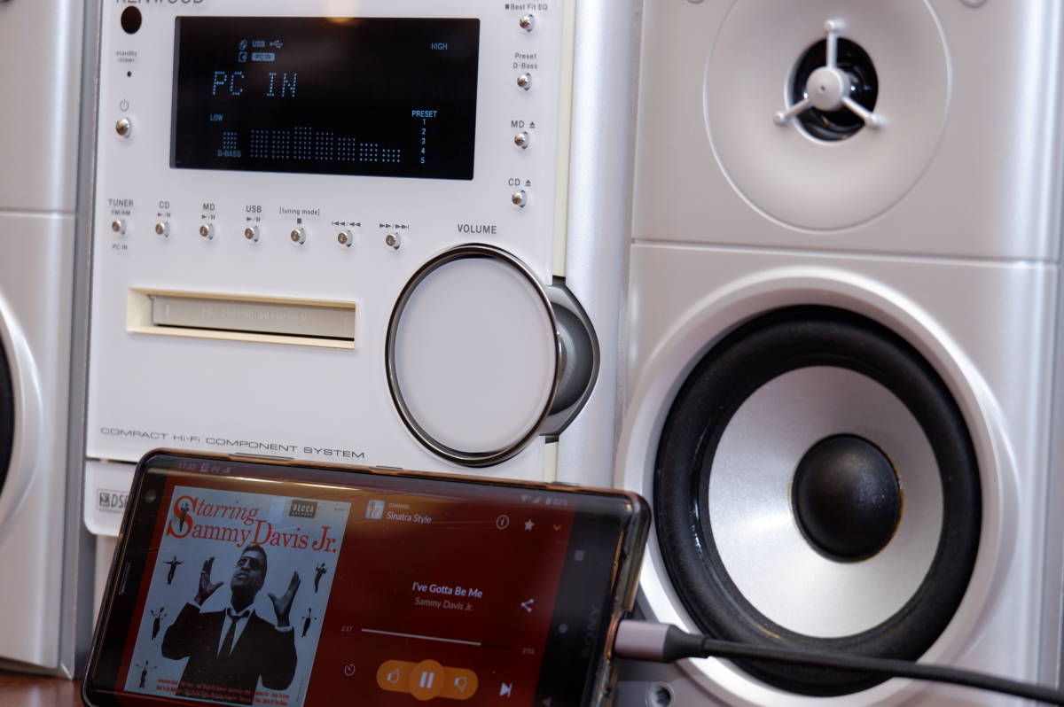 KENWOOD RMD-NDL100MD CD/MD/TUNER/USB/USB-DAC ミニコンポ ＋
