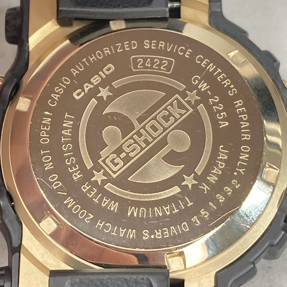 美品 G-SHOCK GW-225A-1JF FROGMAN フロッグマン 25周年限定 タフ 