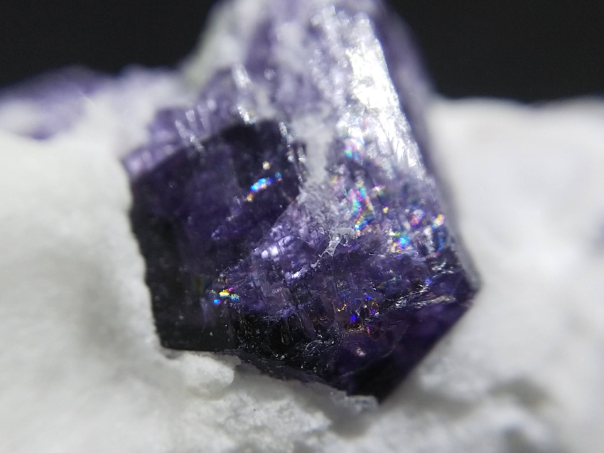 スキャポライト パープル 柱石 結晶 原石 標本 約190ct アフガニスタン