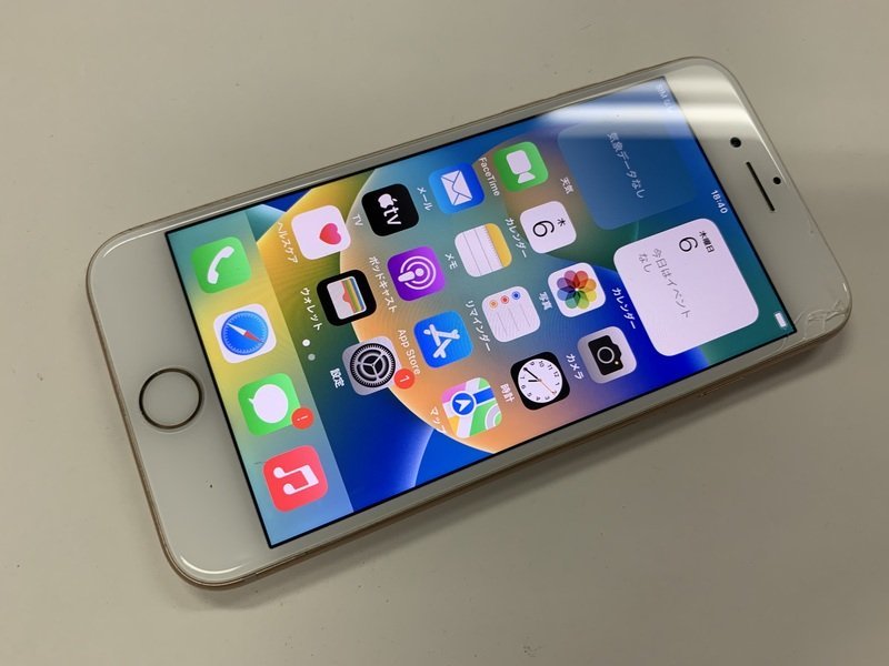 DM286 SIMフリー iPhone8 ゴールド 64GB ジャンク ロックOFF 64GB