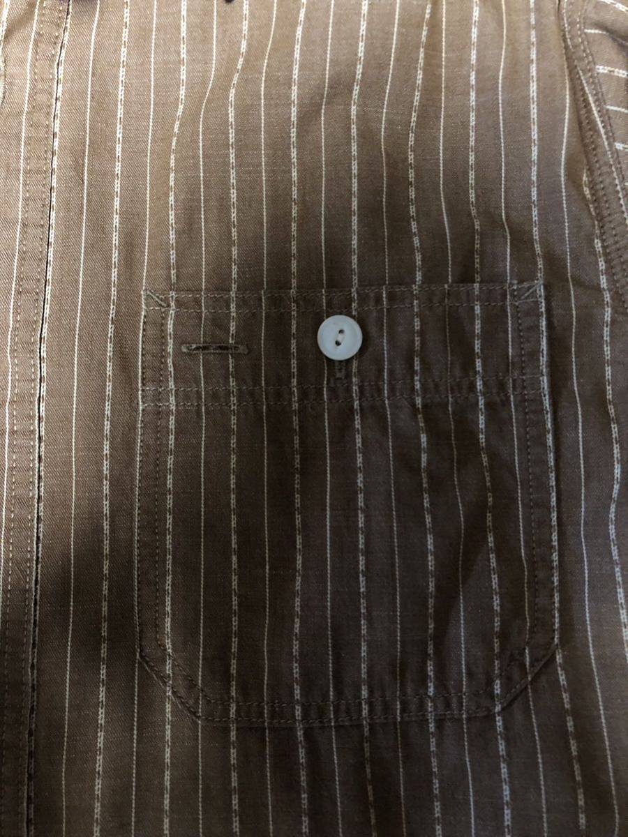 傑作】美品 RRL STRIPE WORK SHIRTS ストライプ ワークシャツ 【公式通販】