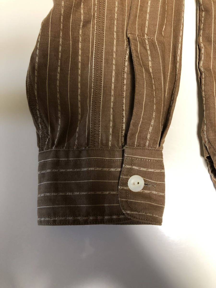 傑作】美品 RRL STRIPE WORK SHIRTS ストライプ ワークシャツ 【公式通販】