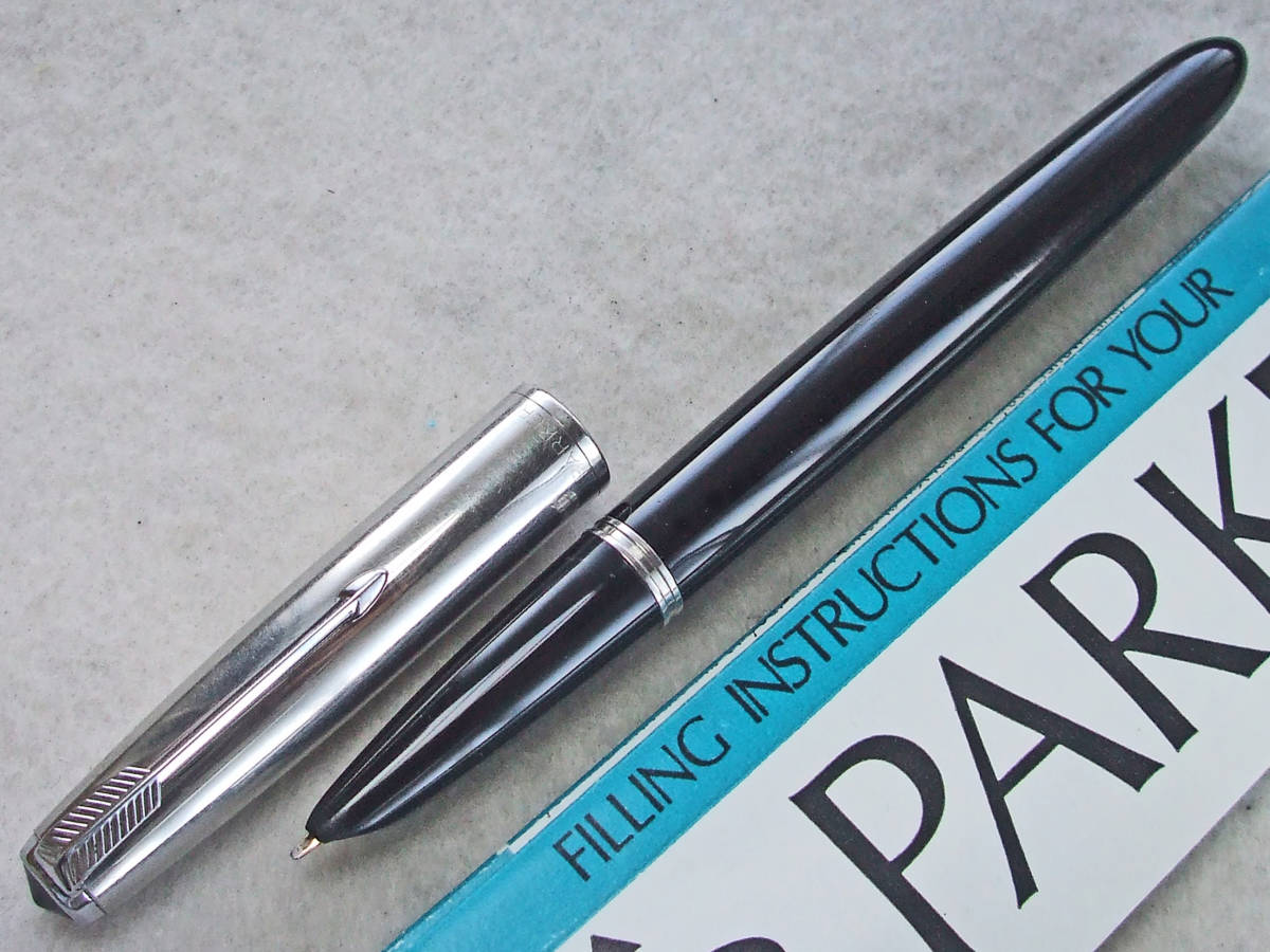 ペン先14K、キャップと軸はSterling Silver パーカー万年筆3本 PARKER