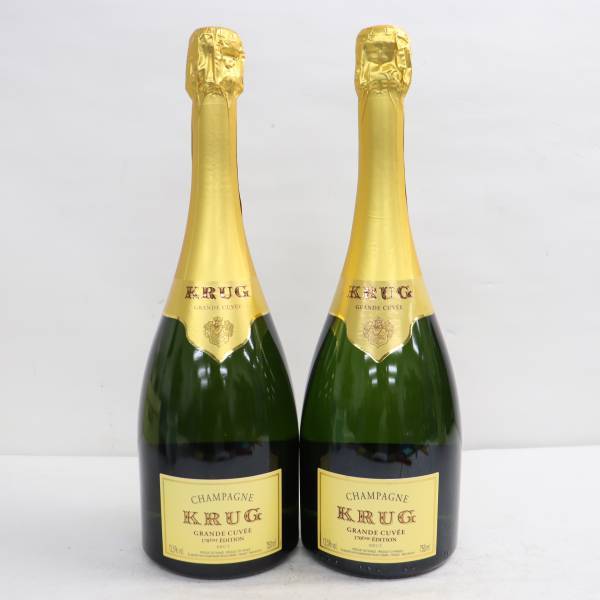 1円~【2本セット】KRUG（クリュッグ）グランキュヴェ ブリュット 12.5